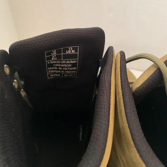 Dr. Martens Men's Size 13 CREWSON Nubuck Leather Suede Boots NJ004 - Picture 7 of 15